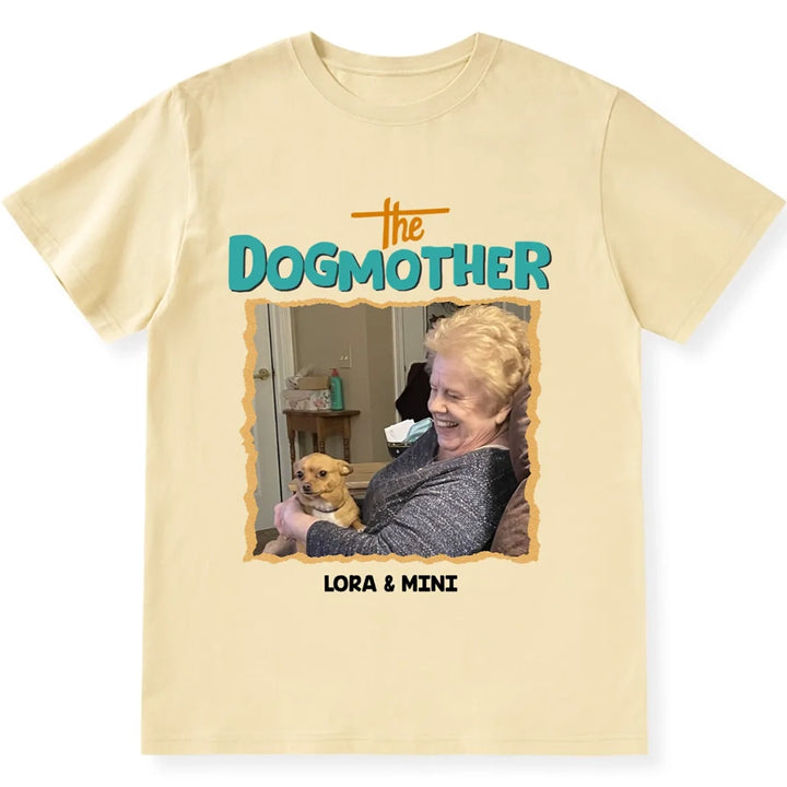 Dog Mom Photo - Personalized Custom Unisex T-shirt