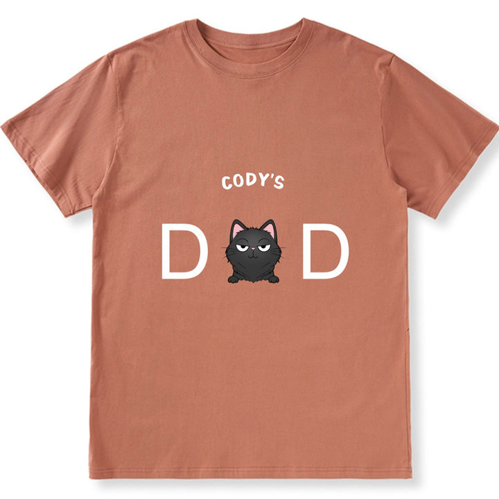 Cat Dad - Personalized Custom Unisex T-shirt