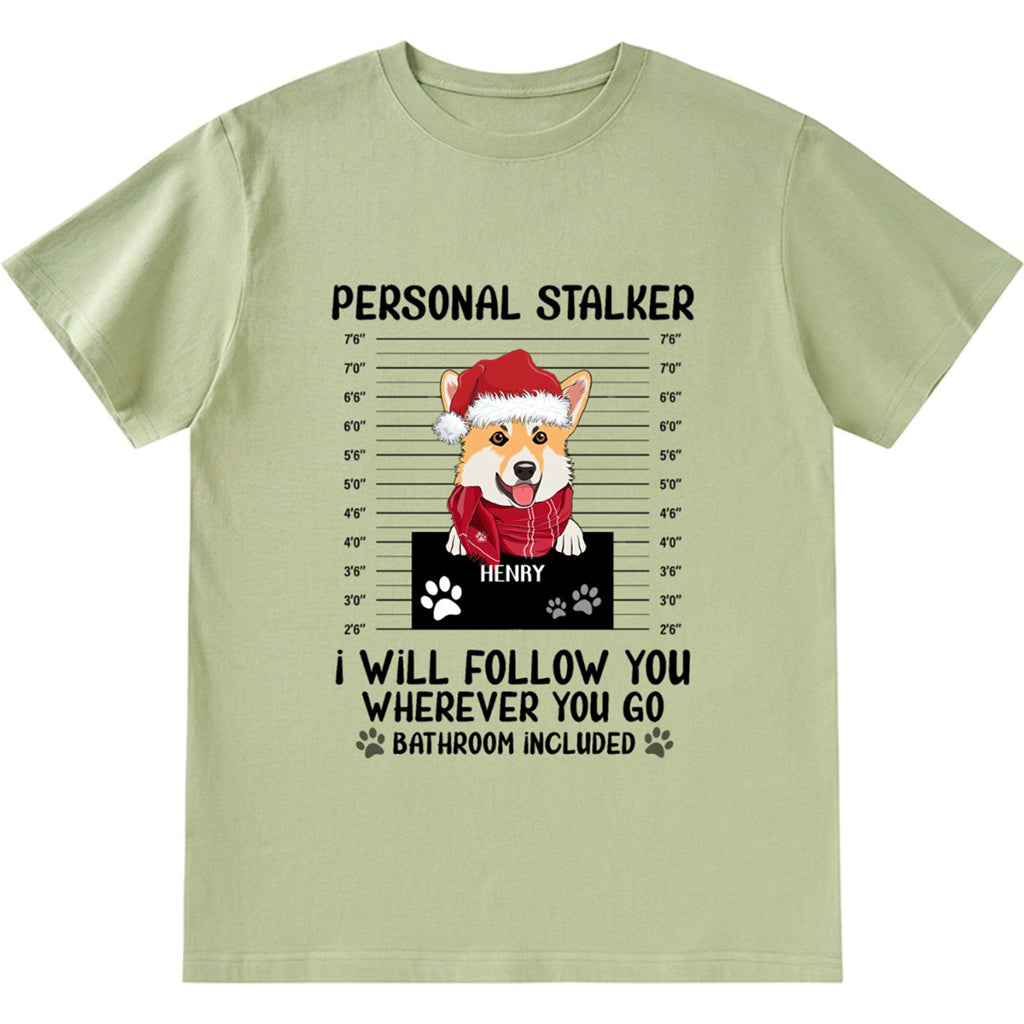 Personal Stalker 3 - Personalized Custom Christmas Unisex T-shirt