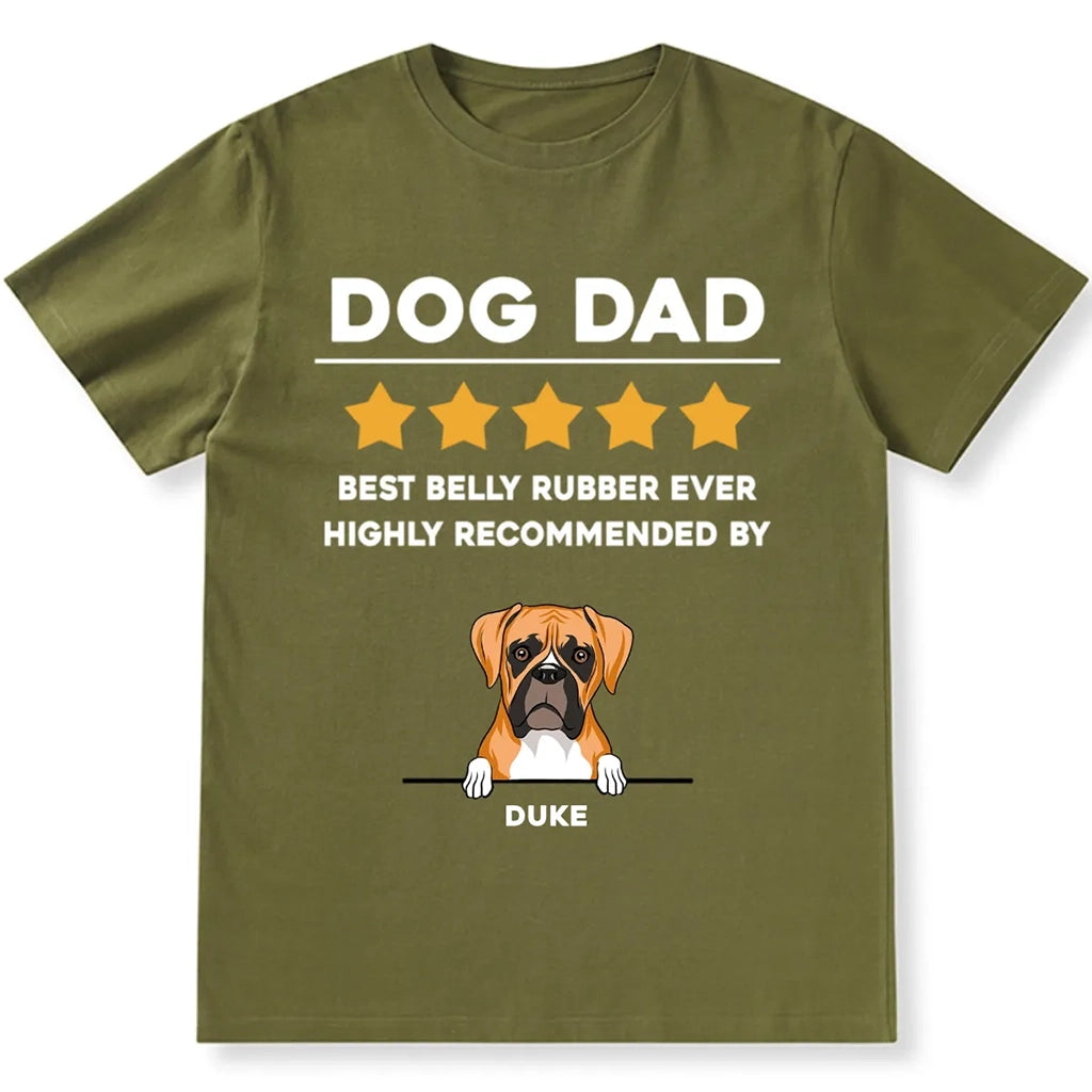 Review Dog Mom/Dad - Personalized Custom Unisex T-shirt