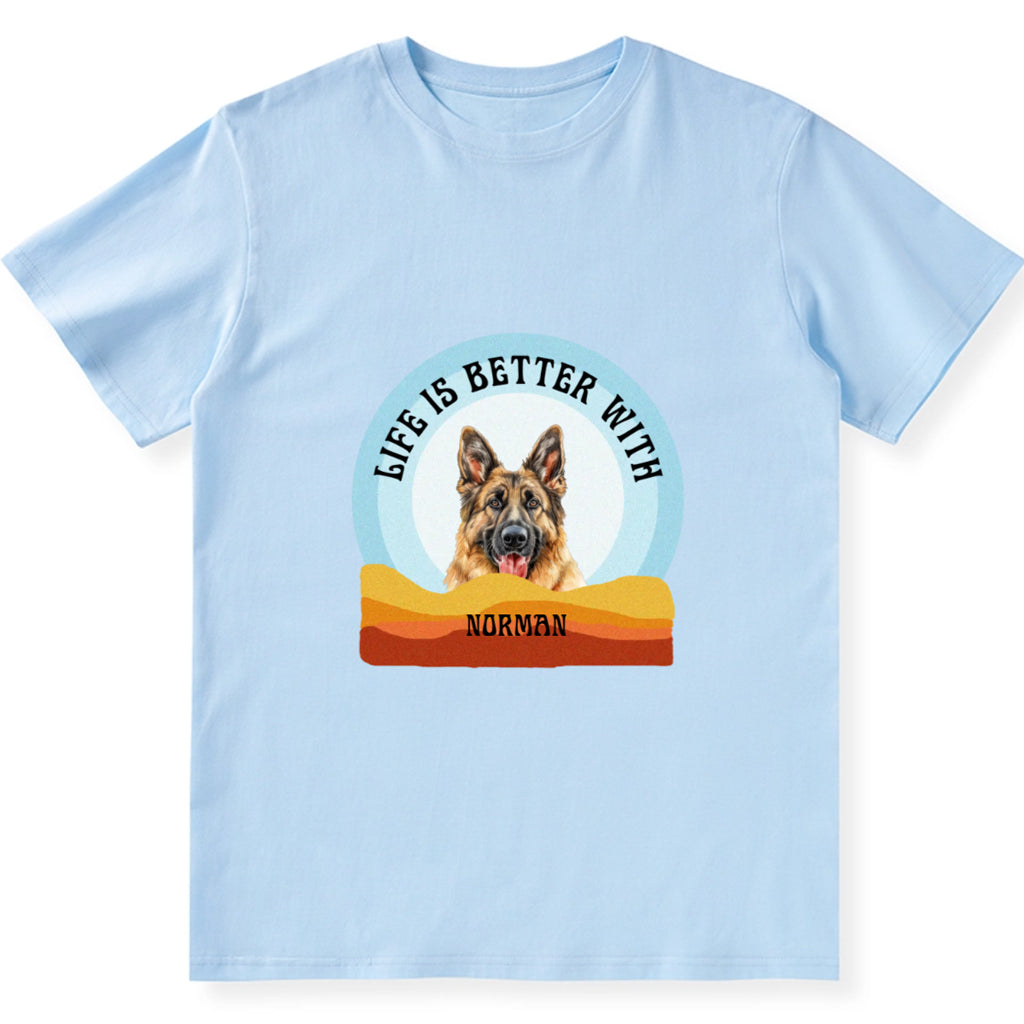 Life is Better 3 - Personalized Custom Unisex T-shirt