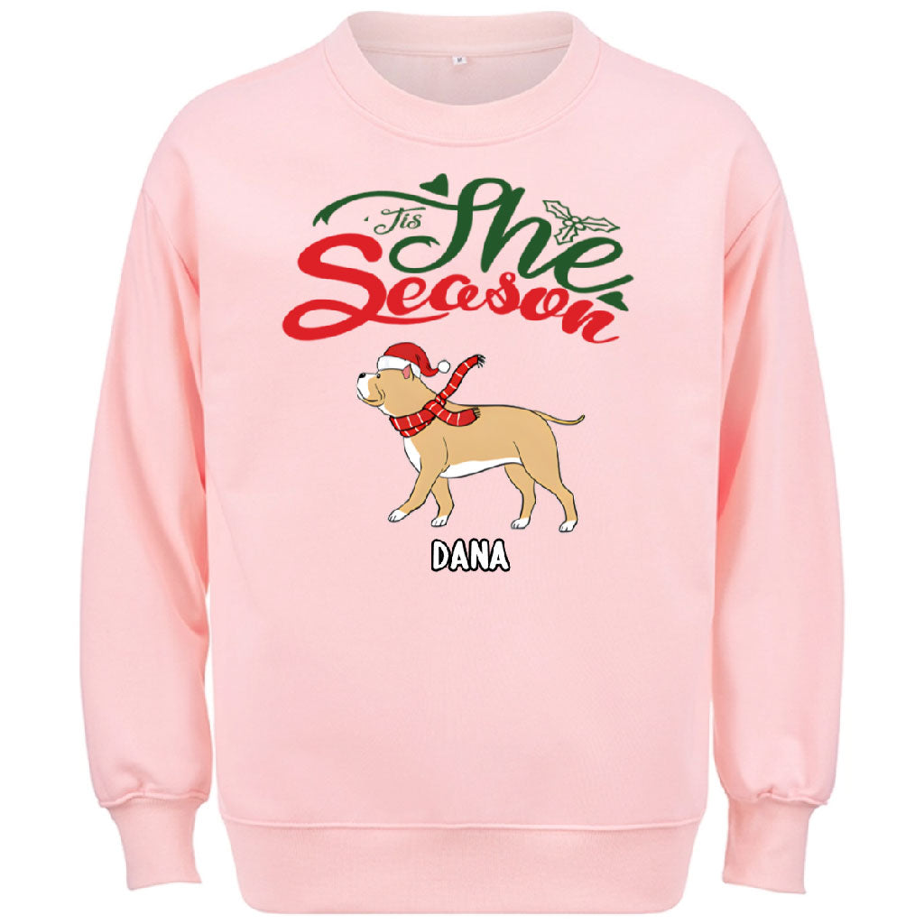 Tis The Season -Personalized Custom Christmas Sweatshirt