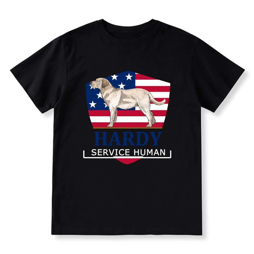 Service Human Logo - Personalized Custom T-shirt