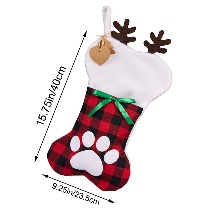 Sleeping Dog Christmas Stocking - Personalized Christmas Stocking Dogs