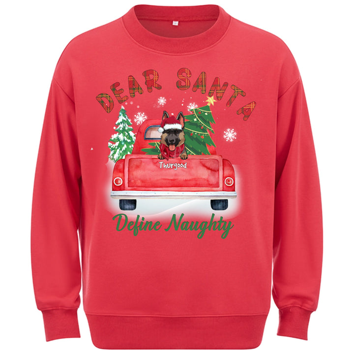 Dear Santa - Personalized Custom Christmas Sweatshirt