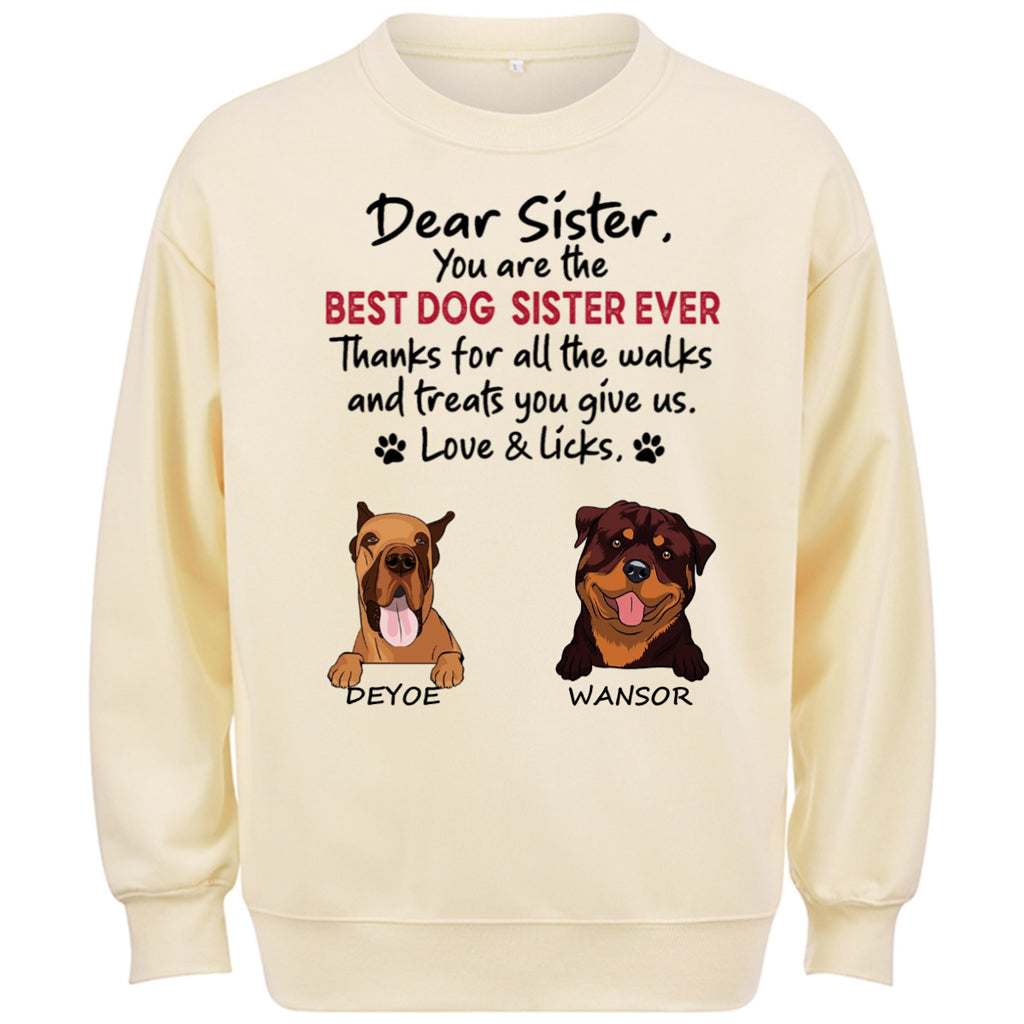 Walks And Treats - Personalized Custom Sweatshirt