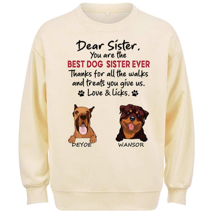 Walks And Treats - Personalized Custom Sweatshirt