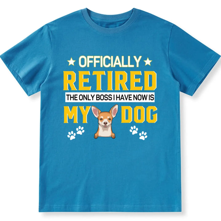 Officially Retired 2 - Personalized Custom Unisex T-shirt