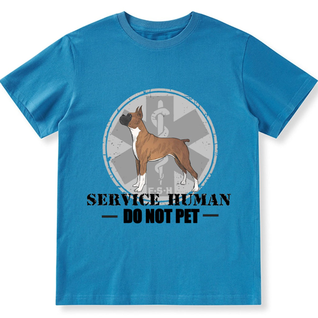 Service Human, Do Not Pet 13 - Personalized Custom Unisex T-shirt