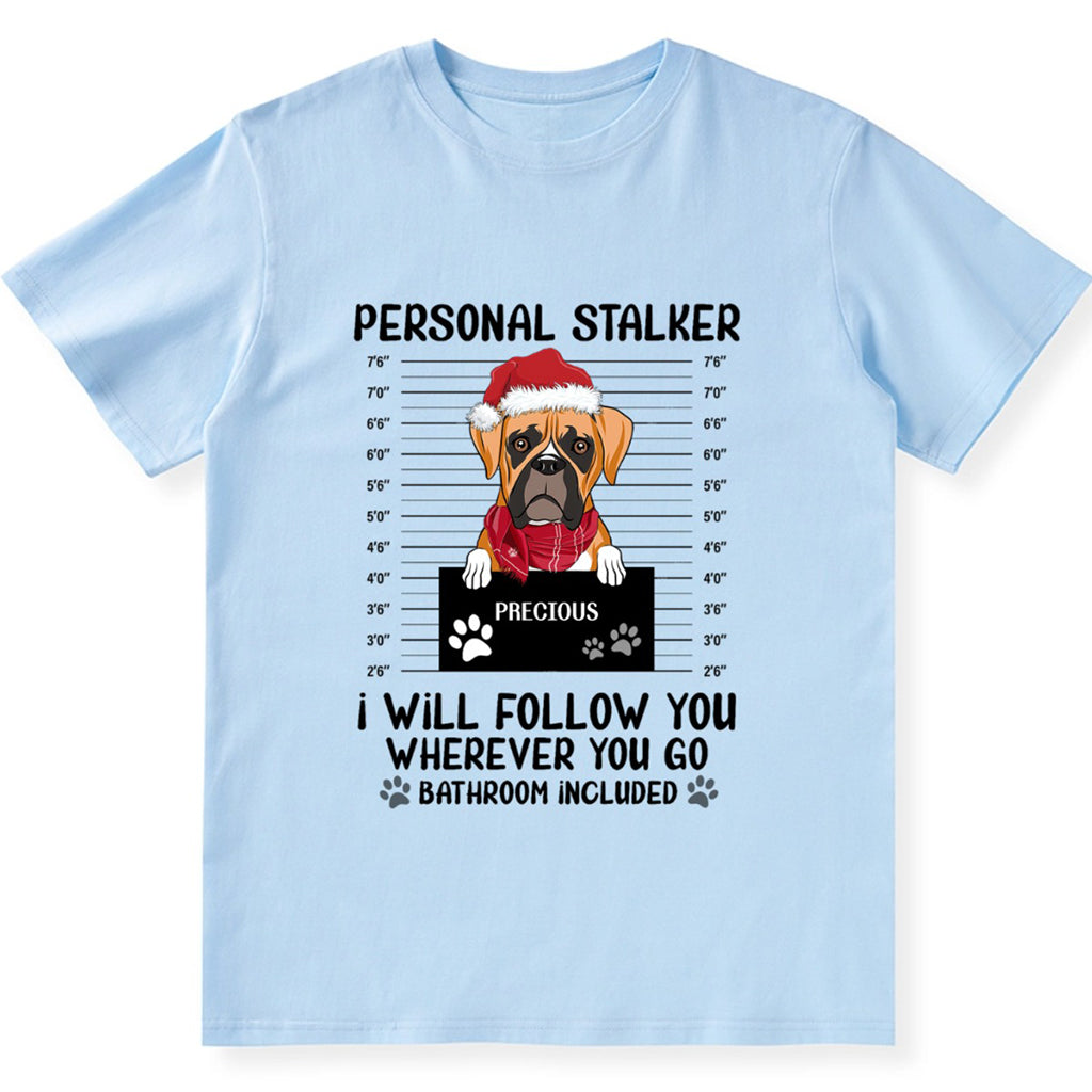 Personal Stalker 3 - Personalized Custom Christmas Unisex T-shirt