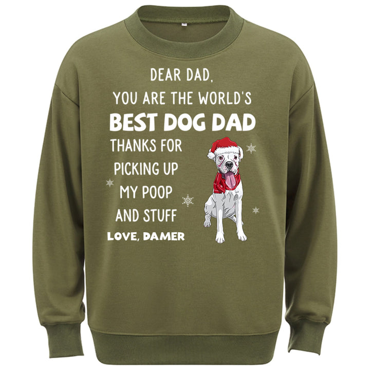 Thank You Dad/Mom - Personalized Custom Christmas Sweatshirt