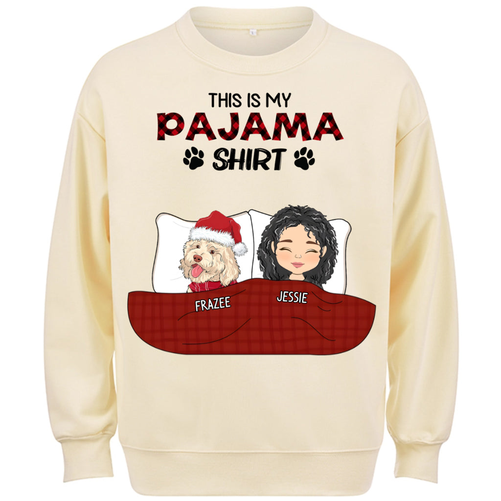 This Is My Christmas Pawjama - Personalized Custom Sweatshirt