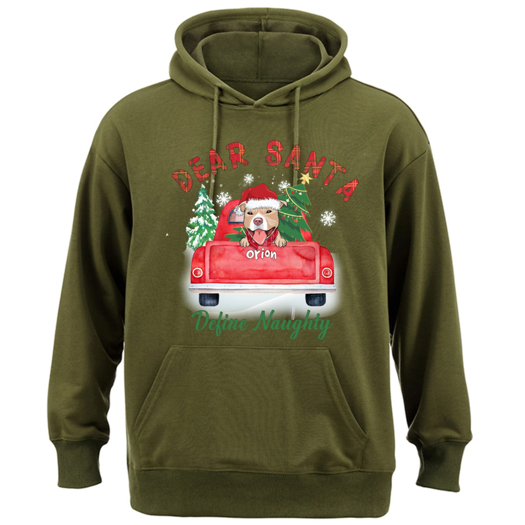 Dear Santa - Personalized Custom Christmas Hoodie