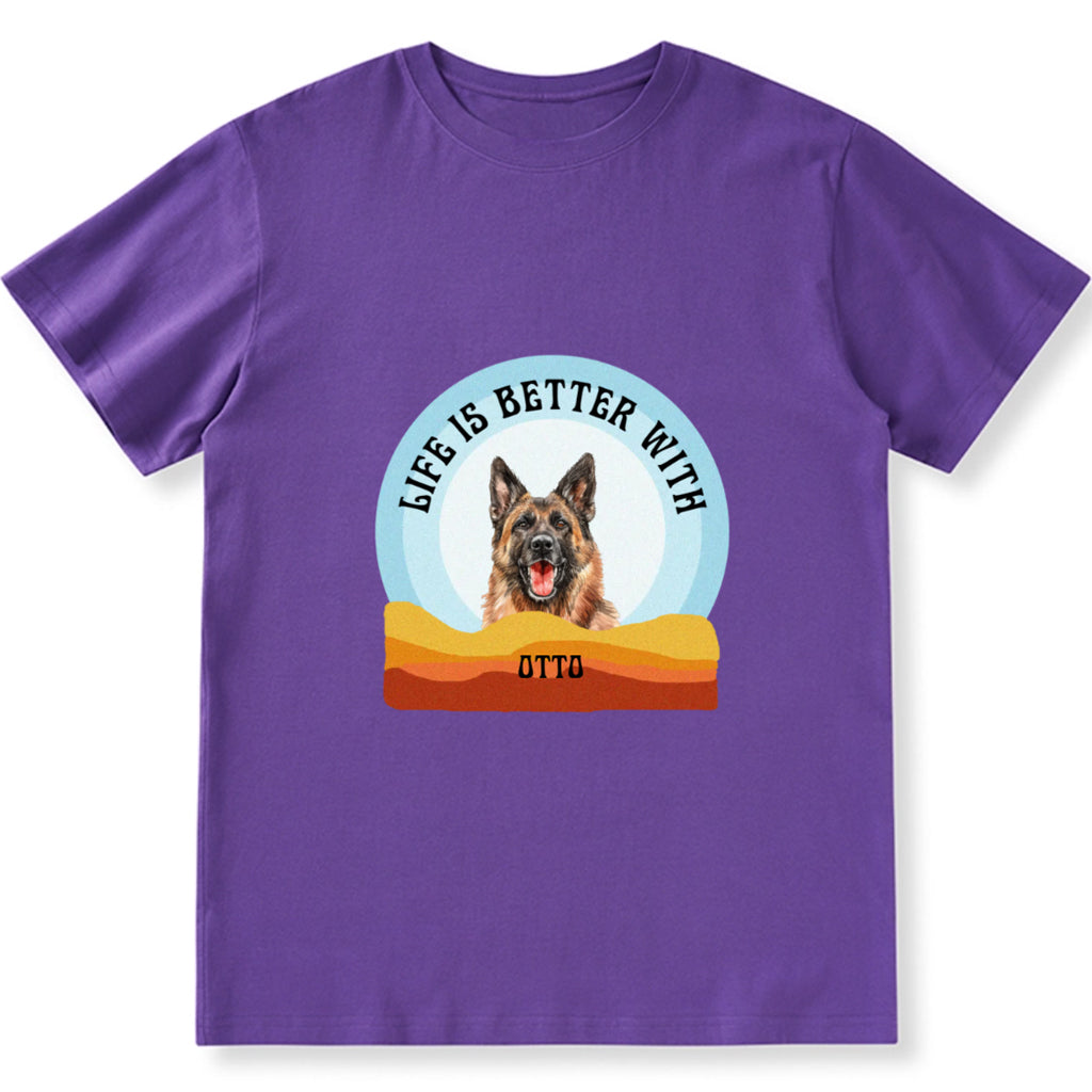 Life is Better 3 - Personalized Custom Unisex T-shirt