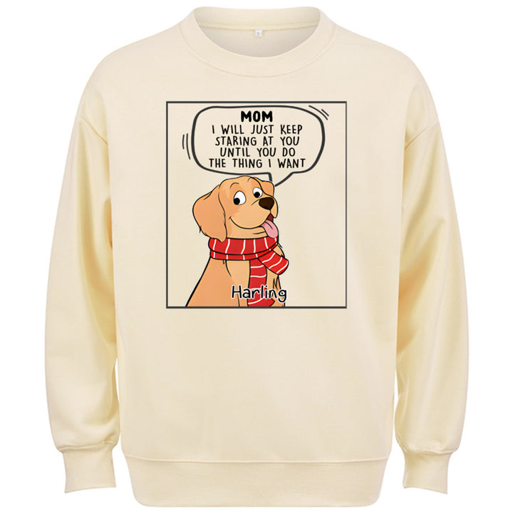 Special Edition Christmas：I Will Just -Personalized Custom Christmas Sweatshirt