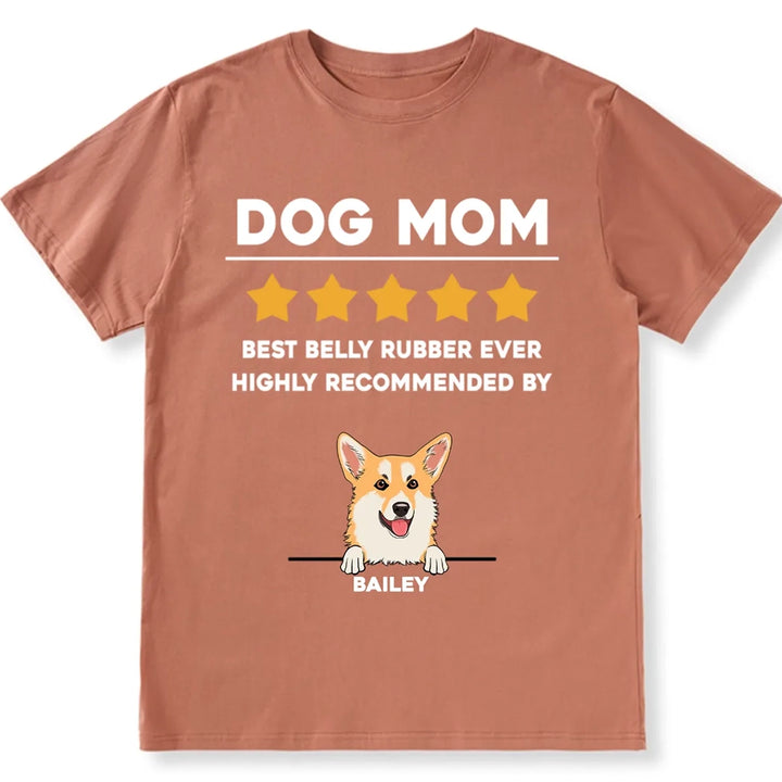 Review Dog Mom/Dad - Personalized Custom Unisex T-shirt