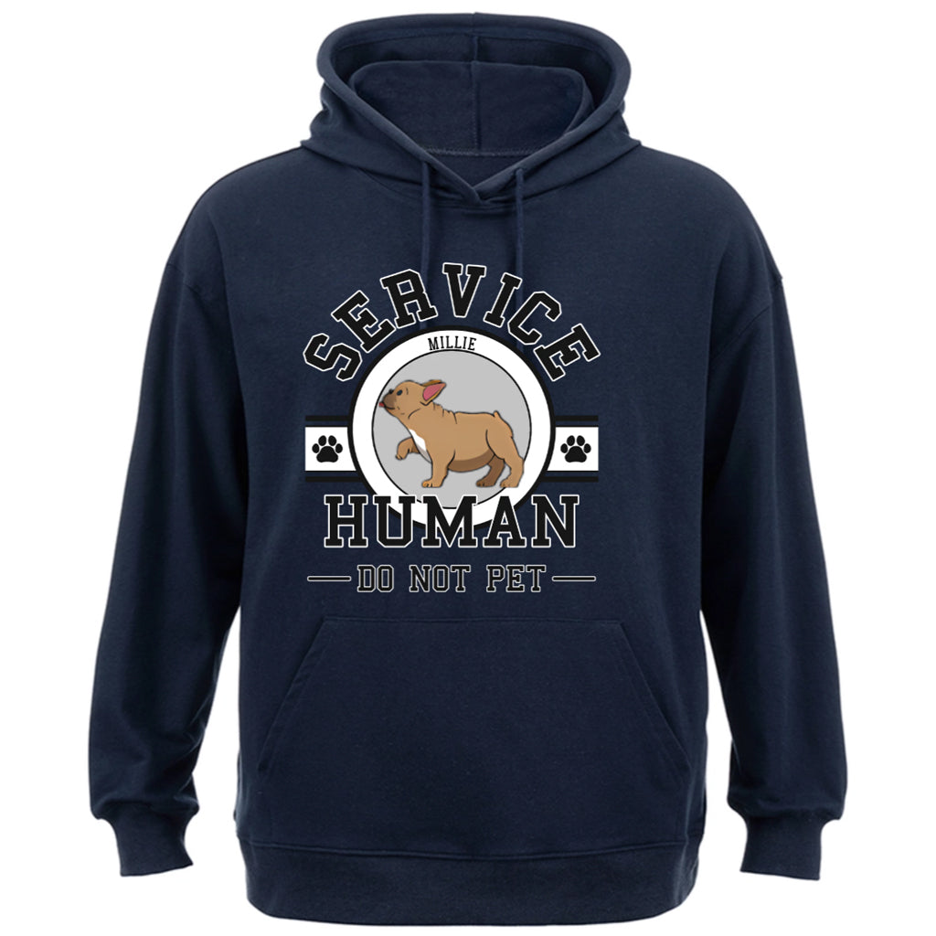 Service Human, Do Not Pet 6 - Personalized  Custom Hoodie