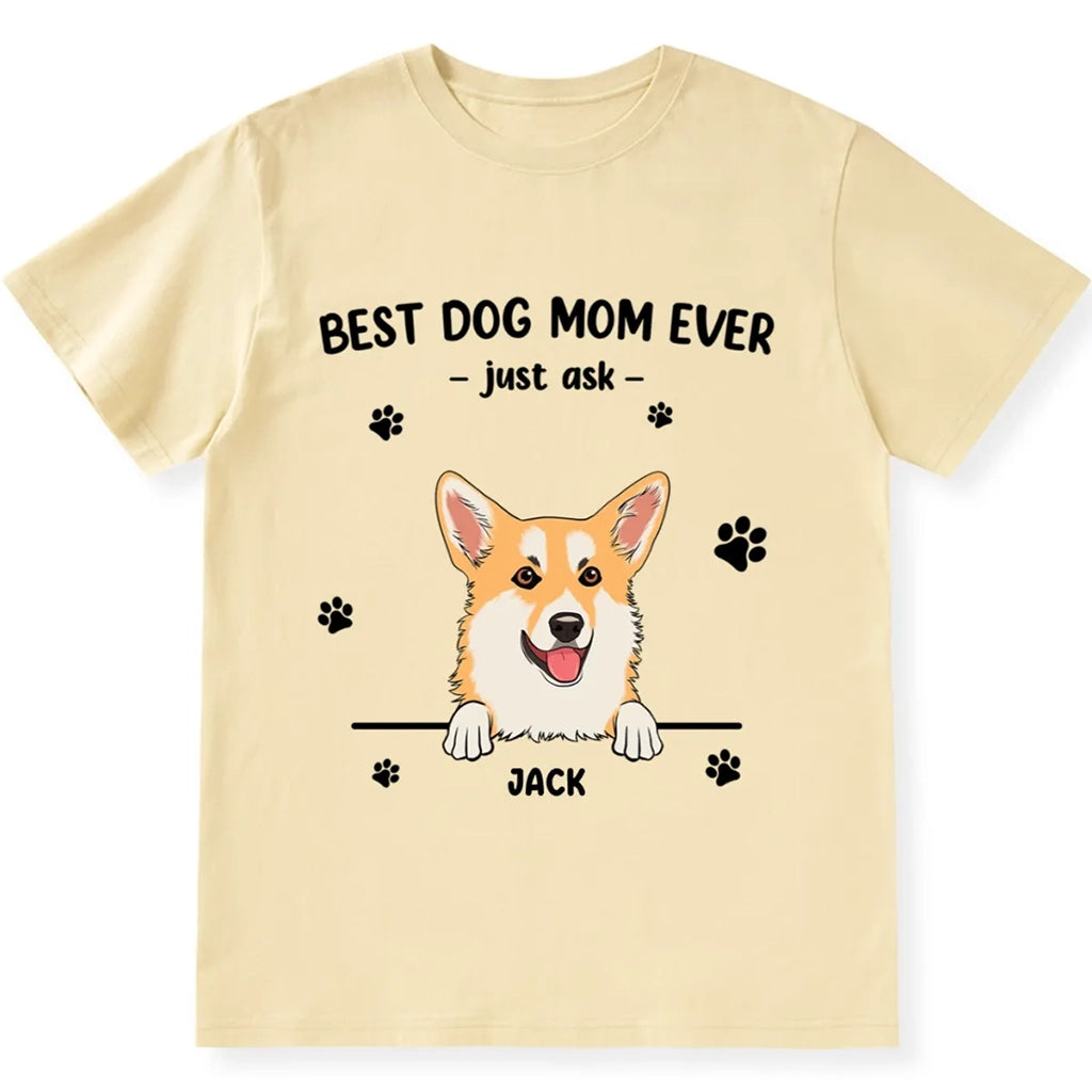 Best Dog Mom/Dad - Personalized Custom Unisex T-shirt