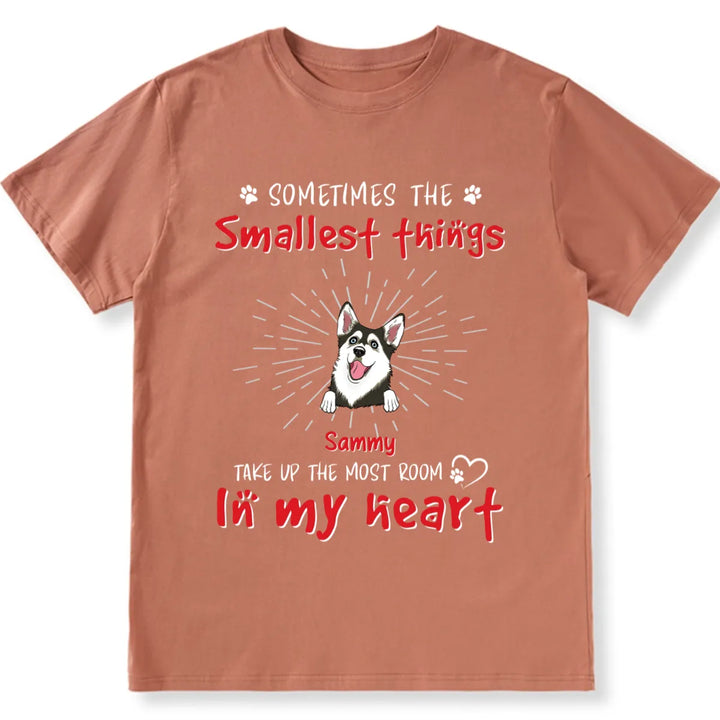 Something In My Heart - Personalized Custom Unisex T-shirt