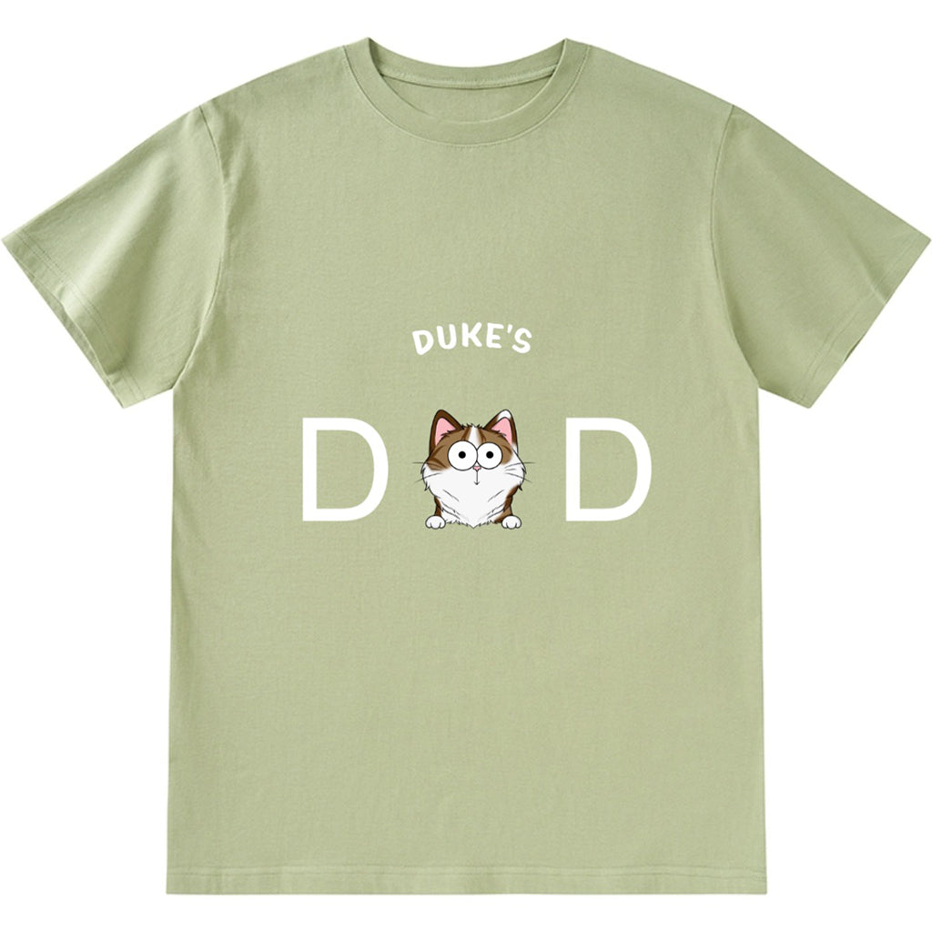 Cat Dad - Personalized Custom Unisex T-shirt