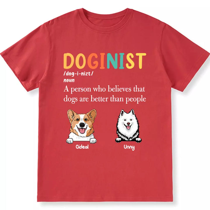 Colorful Doginist - Personalized Custom Unisex T-shirt