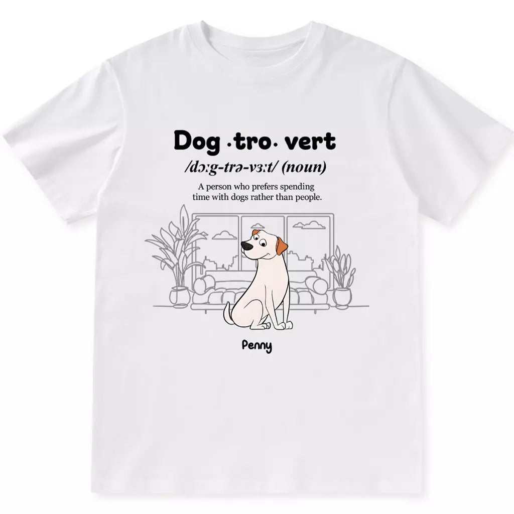 Dog Tro Vert - Personalized Custom Unisex T-Shirt