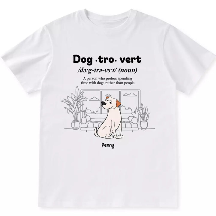 Dog Tro Vert - Personalized Custom Unisex T-Shirt