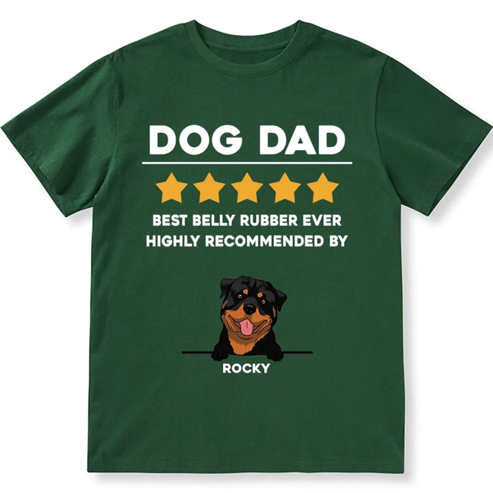 Review Dog Mom/Dad - Personalized Custom Unisex T-shirt