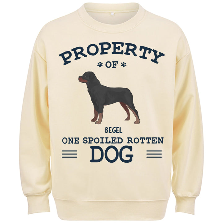 The Spoiled Rotten Dogs - Personalized Custom Sweatshirt