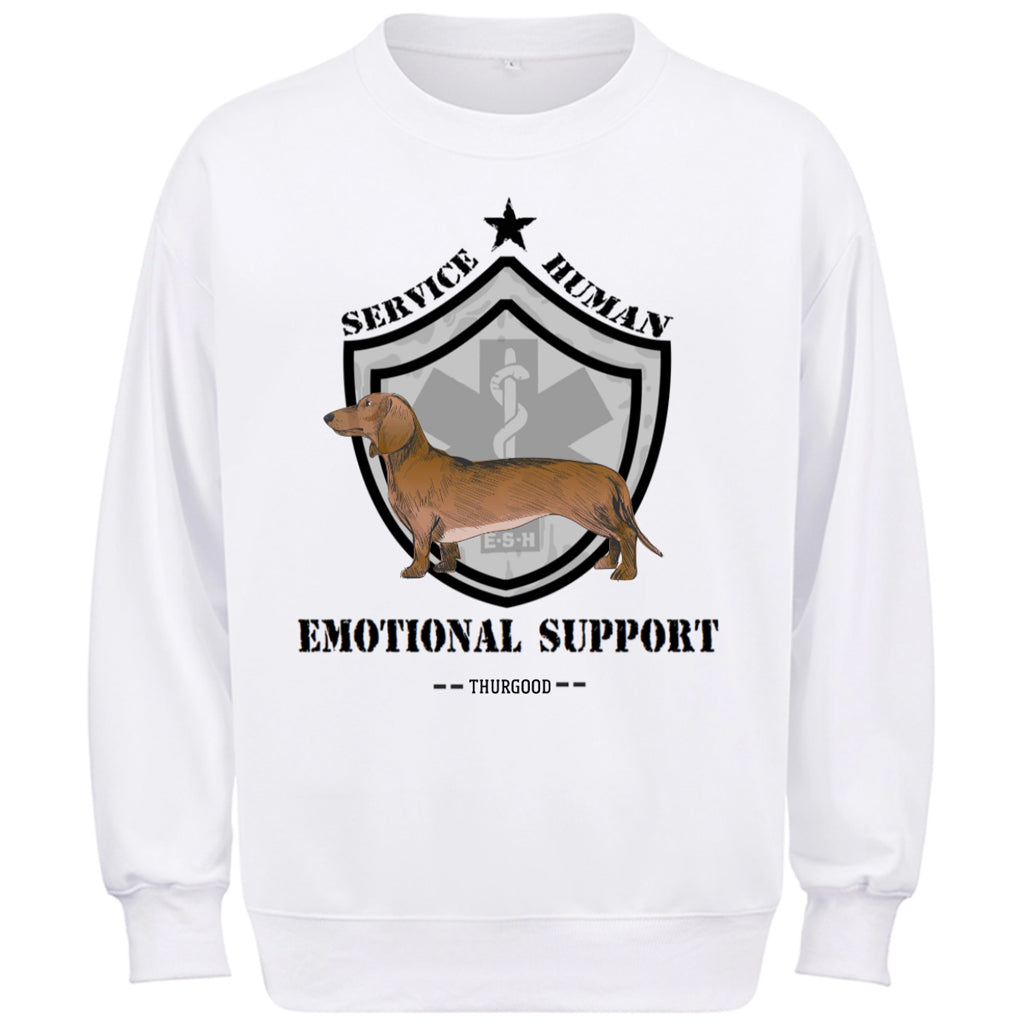 Emotional Support Human - Personalized Custom Sweatshirt