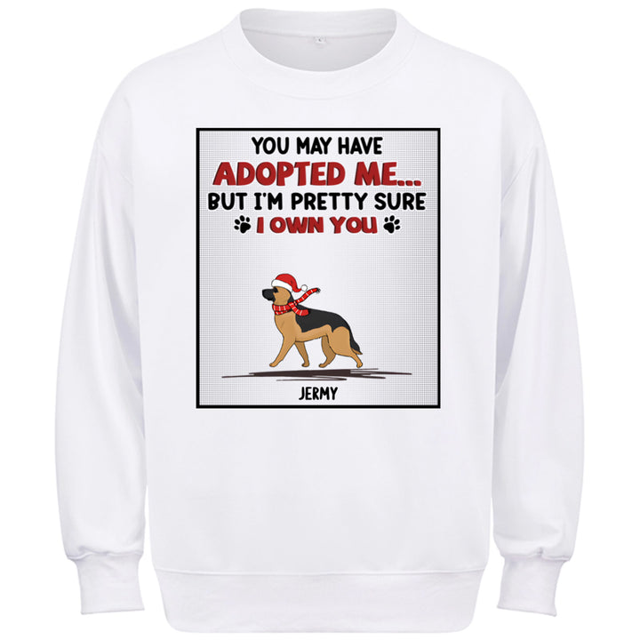 We Are Pretty Sure We Own You -Personalized Custom Christmas Sweatshirt