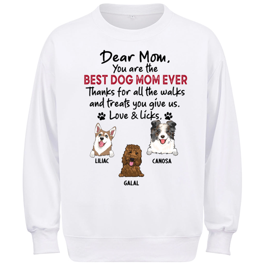 Walks And Treats - Personalized Custom Sweatshirt