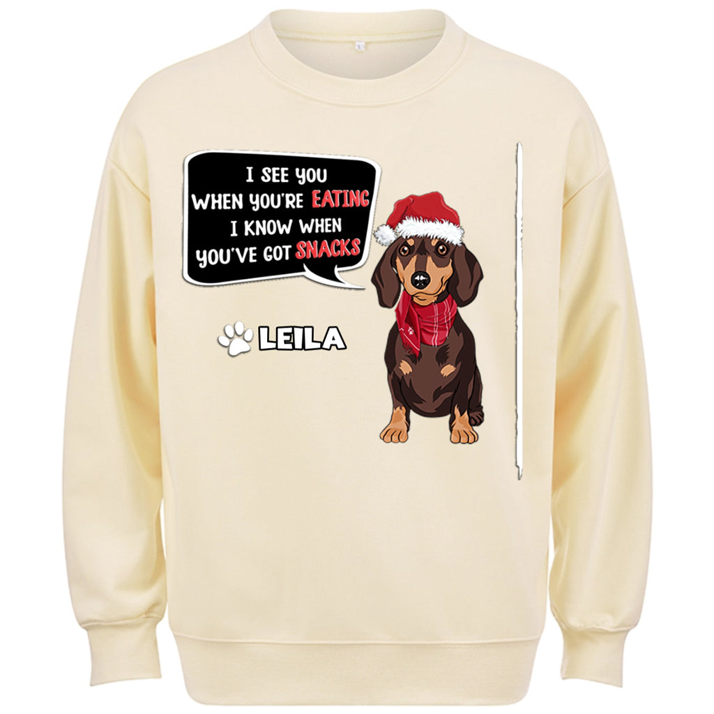 Special Edition Christmas：I See You - Personalized Custom Christmas Sweatshirt