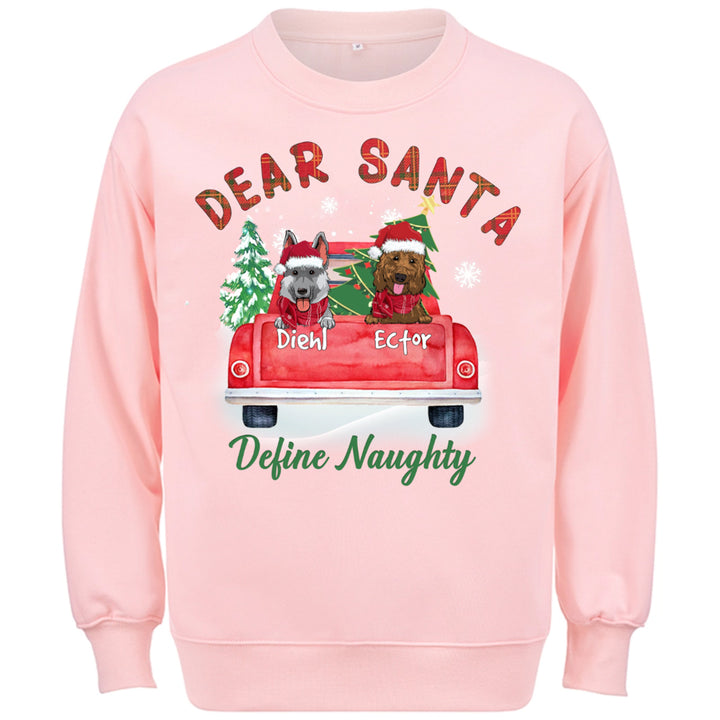 Dear Santa - Personalized Custom Christmas Sweatshirt