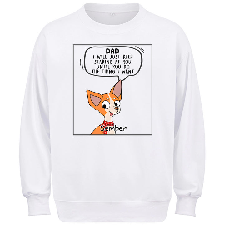 Special Edition Christmas：I Will Just -Personalized Custom Christmas Sweatshirt