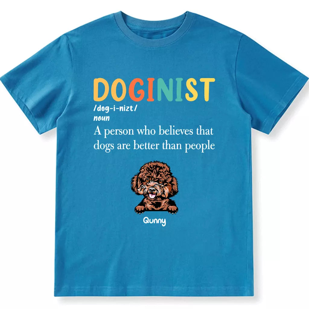 Colorful Doginist - Personalized Custom Unisex T-shirt