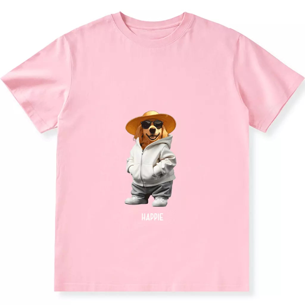 Custom Photo Cute Dog - Personalized Custom Unisex T-Shirt