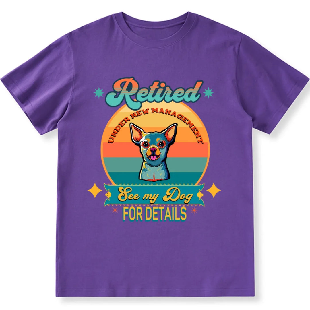 Retired Summer Holiday - Personalized Custom Unisex T-shirt