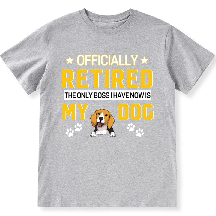 Officially Retired 2 - Personalized Custom Unisex T-shirt