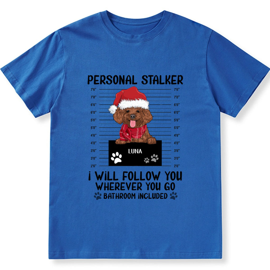 Personal Stalker 3 - Personalized Custom Christmas Unisex T-shirt