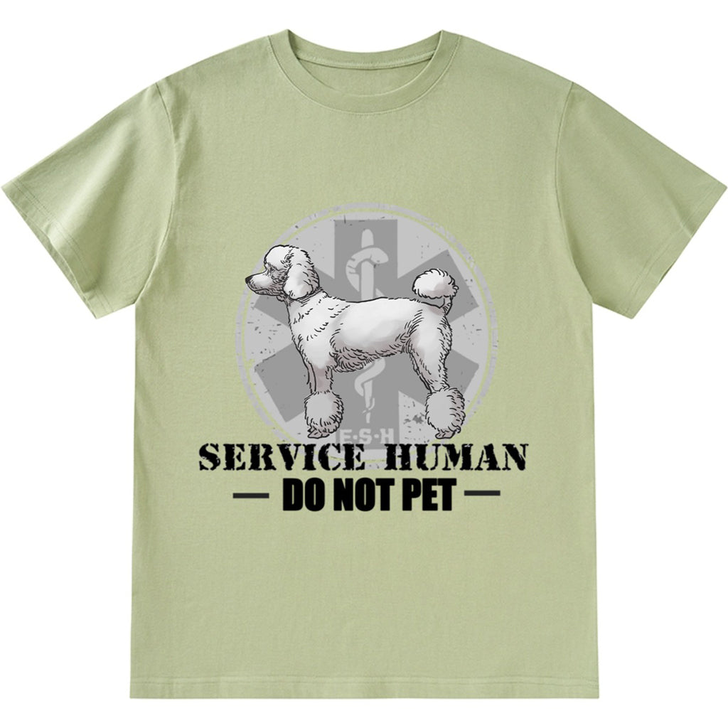 Service Human, Do Not Pet 13 - Personalized Custom Unisex T-shirt