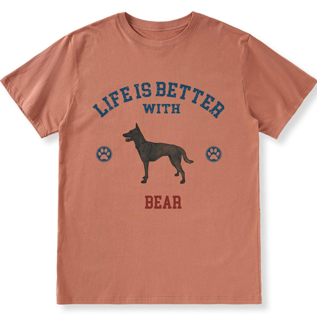 Life Is Better Retro - Personalized Custom Unisex T-shirt