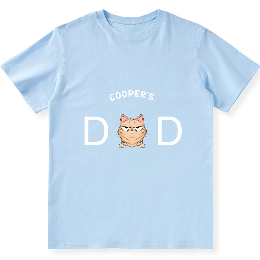 Cat Dad - Personalized Custom Unisex T-shirt