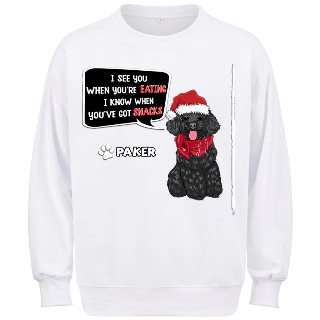 Special Edition Christmas：I See You - Personalized Custom Christmas Sweatshirt