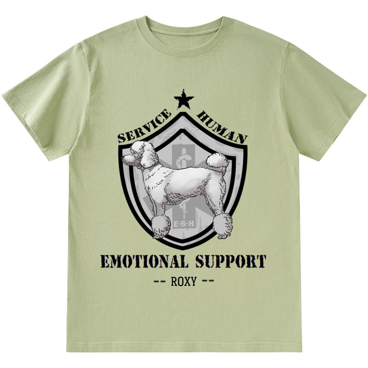 Emotional Support Human - Personalized Custom Unisex T-shirt