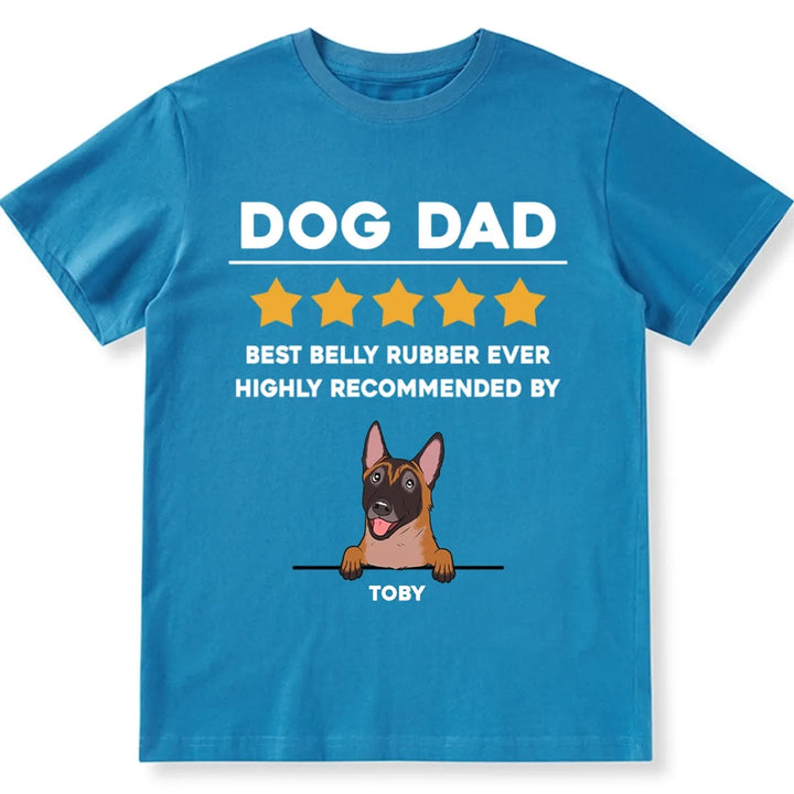 Review Dog Mom/Dad - Personalized Custom Unisex T-shirt