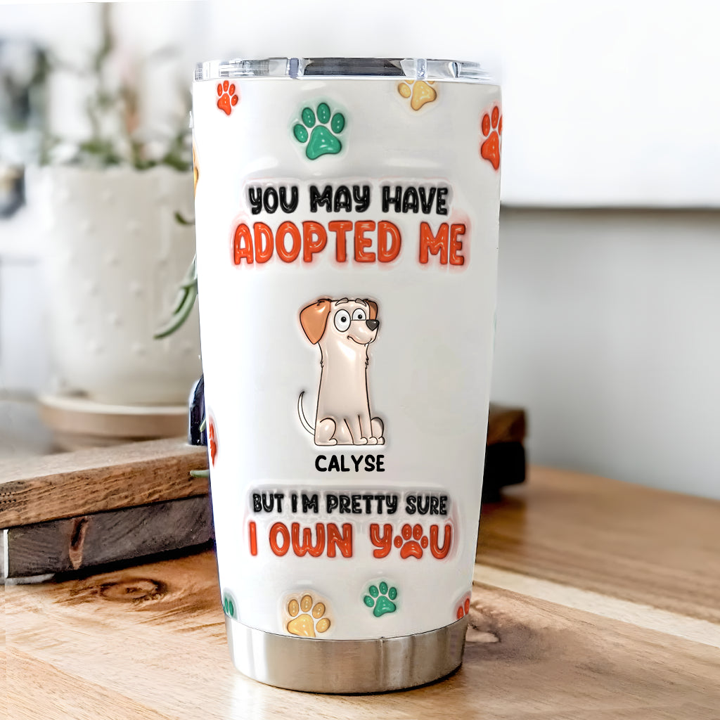 Adopted Us - Personalized Custom Tumbler