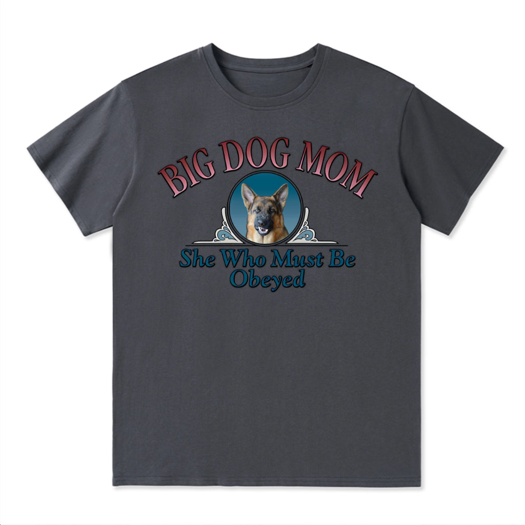 Big Dog Mom - Personalized Custom Unisex T-Shirt