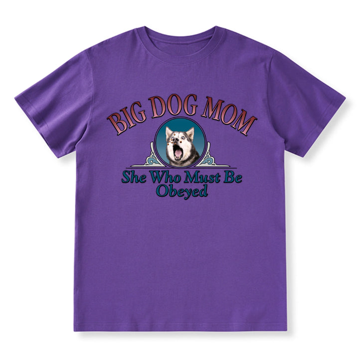 Big Dog Mom - Personalized Custom Unisex T-Shirt