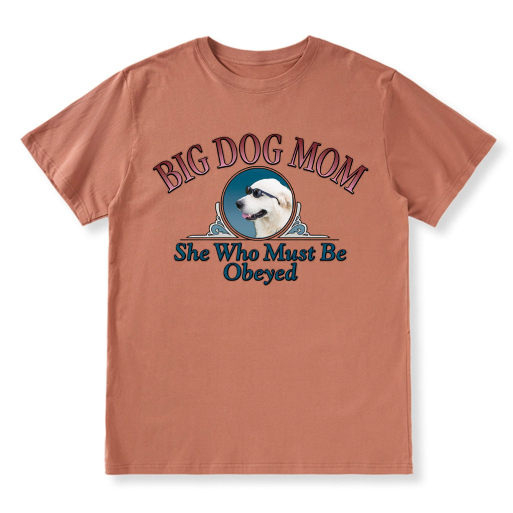 Big Dog Mom - Personalized Custom Unisex T-Shirt